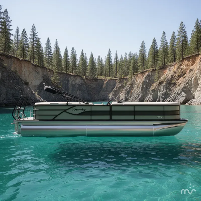 Slide: The Image of Bentley Pontoons 200 LEGACY CRUISE XL 2027 - 2