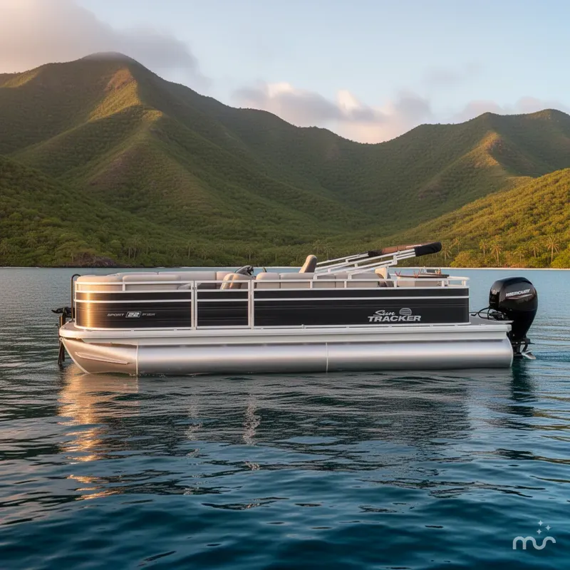 Slide: The Image of Sun Tracker SportFish 22 DLX 2026 - 2