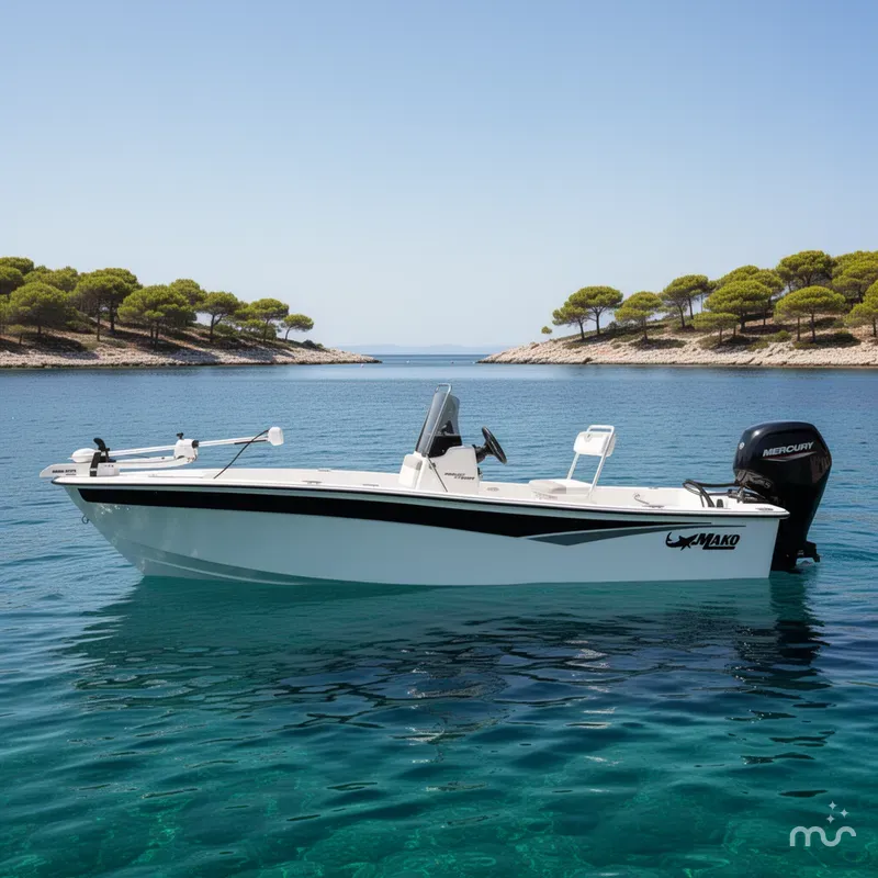 Slide: The Image of Mako Pro Skiff 17 CC 2026 - 2