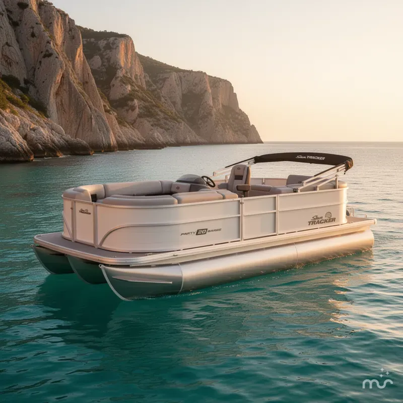 The Image of Sun Tracker Party Barge 20 DLX 2026 - 0