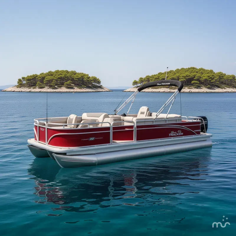 The Image of Sun Tracker Fishin' Barge 22 DLX 2026 - 0