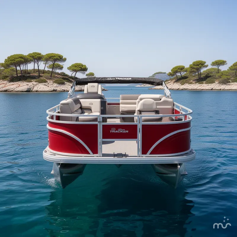 Slide: The Image of Sun Tracker Fishin' Barge 22 DLX 2026 - 3