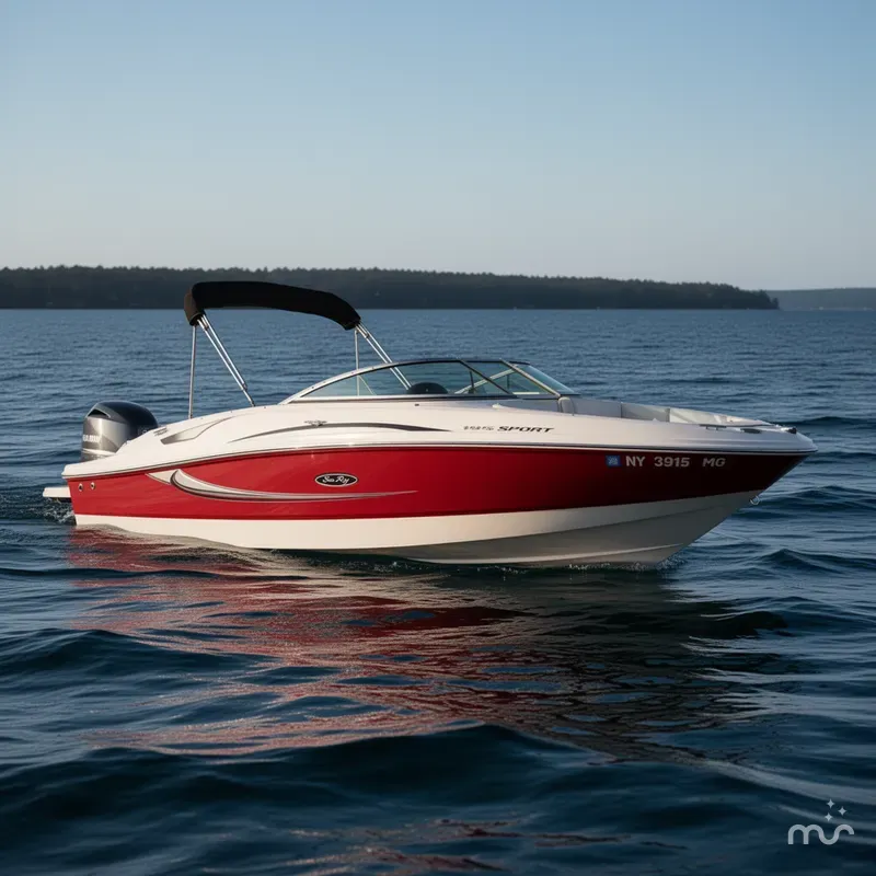 Slide: The Image of Sea Ray 195 Sport 2008 - 0