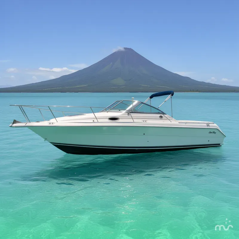 Slide: The Image of Sea Ray Laguna 24 Flushdeck Cuddy 1996 - 2