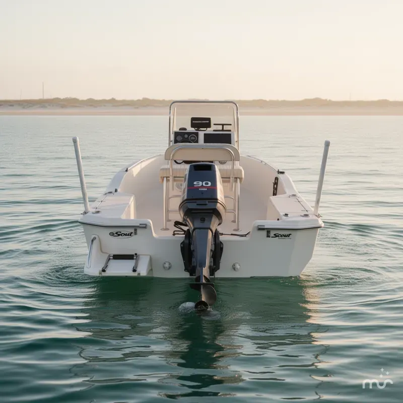 Slide: The Image of Scout 172 Sportfish Yamaha 90 1998 - 2