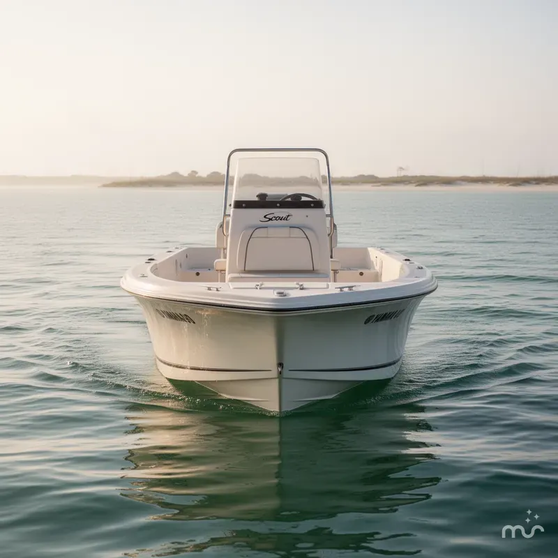 Slide: The Image of Scout 172 Sportfish Yamaha 90 1998 - 3