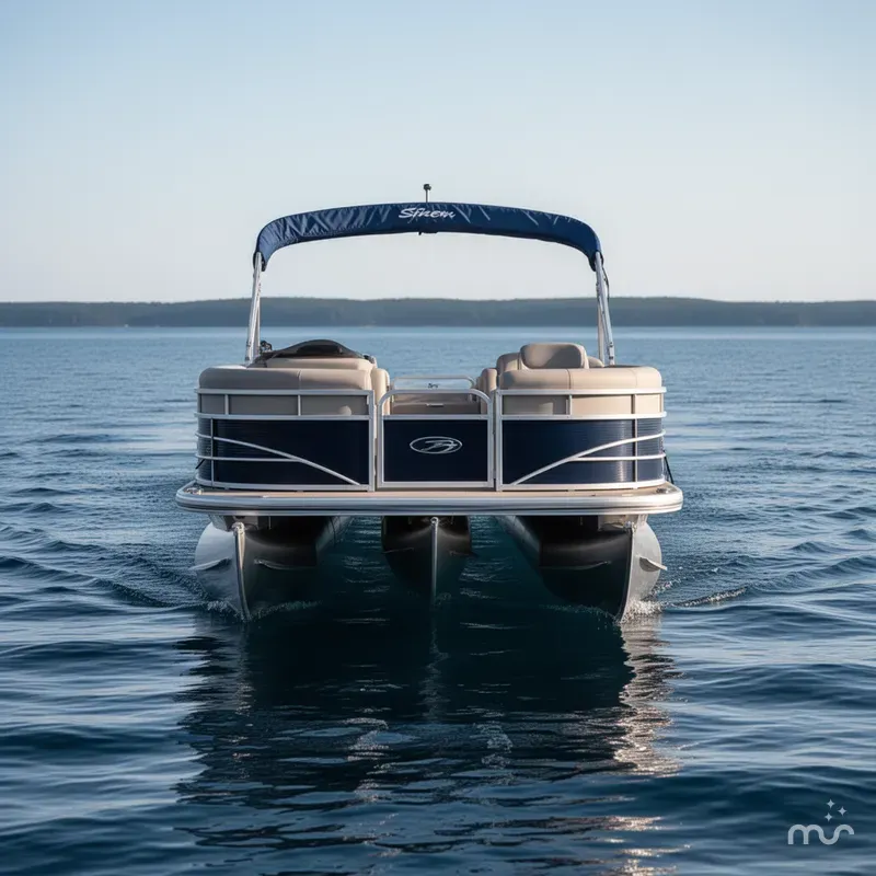 Slide: The Image of Sun Tracker Party Barge 20 DLX 2019 - 2