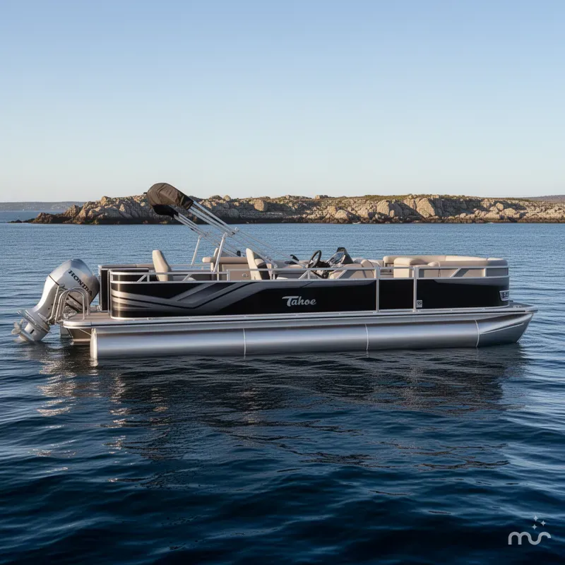 Slide: The Image of Tahoe Sport 2385 Rear Fish & 90HP Honda 4Stroke -$33,995 2024 - 2