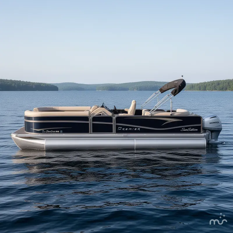 Slide: The Image of Premier 220 SunSation & 100HP Honda 4Stroke - $29,995 2020 - 1