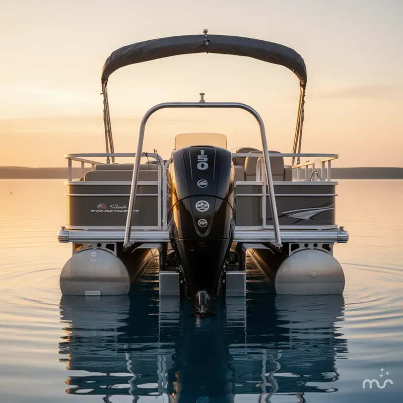 Slide: The Image of Sun Tracker Fishin' Barge 22 DLX 2018 - 2