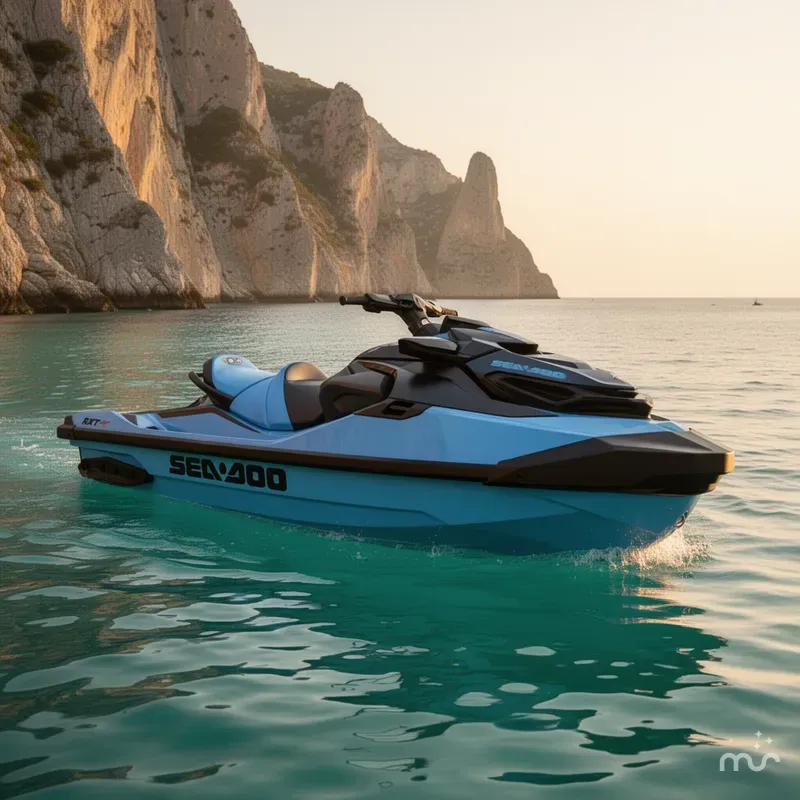 The Image of Sea-Doo RXT-X™ 325 Gulfstream Blue Premium 2026 - 0