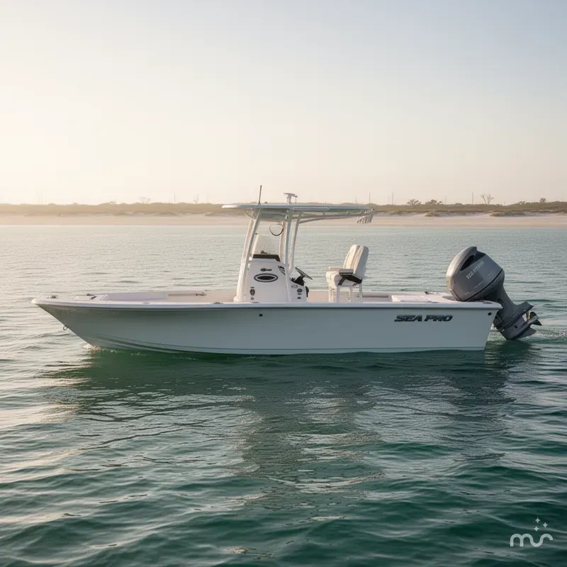 Slide: The Image of Sea Pro 250 Bay Boat 2026 - 2