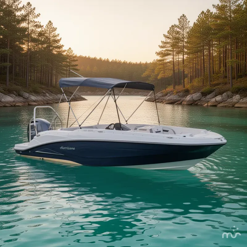 Slide: The Image of Hurricane SunDeck Sport 205 OB 2022 - 2