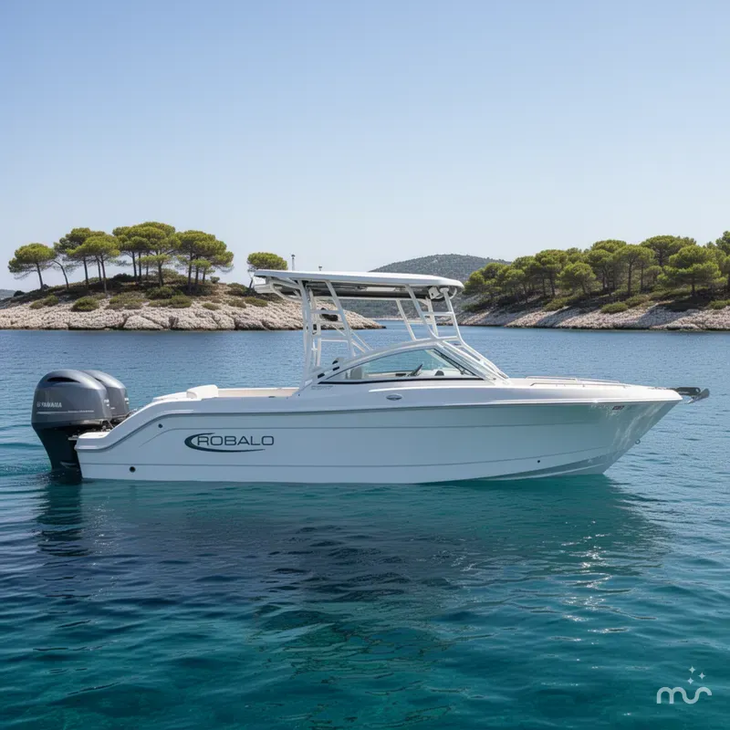 Slide: The Image of Robalo R247 Dual Console 2022 - 2