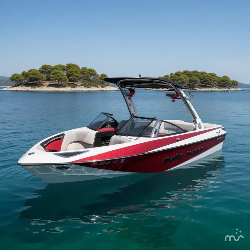 Slide: The Image of Malibu Wakesetter 23 LSV 2013 - 2