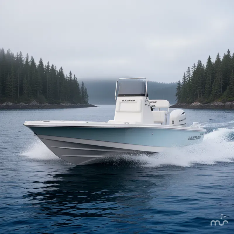 Slide: The Image of Blazer Bay Boat 2220 Fisherman 2024 - 4