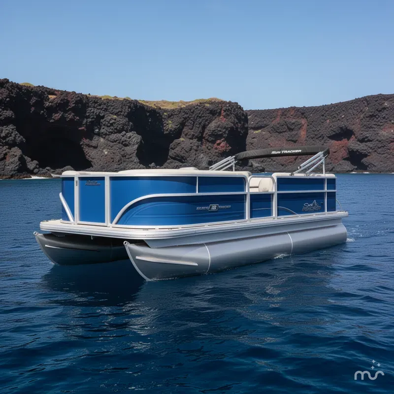 The Image of Sun Tracker Party Barge 18 DLX 2026 - 0