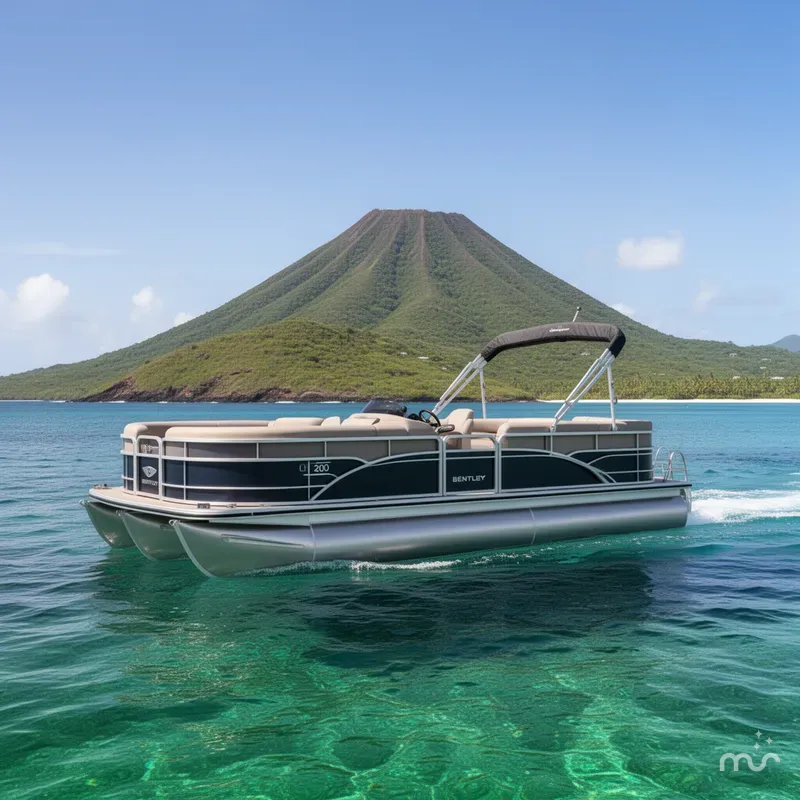 Slide: The Image of Bentley Pontoons LE CW 200 2026 - 1