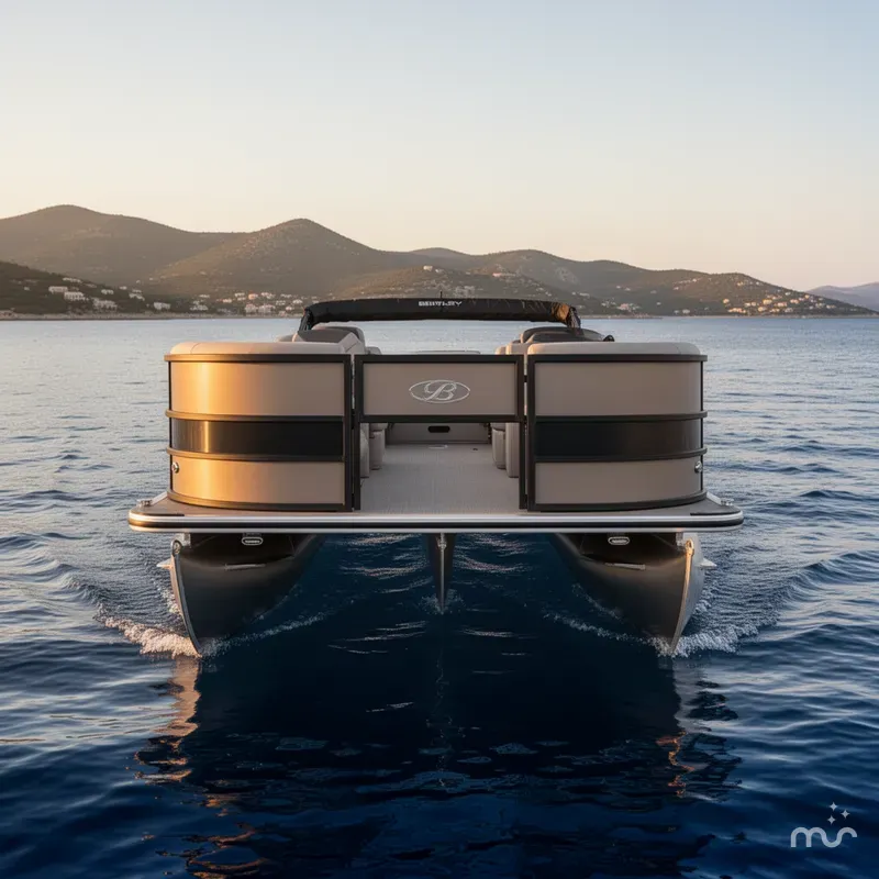 Slide: The Image of Bentley Pontoons Fish 4PT 220 2026 - 1