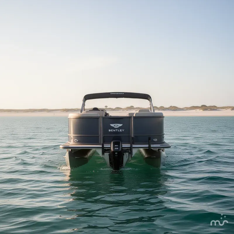 Slide: The Image of Bentley Pontoons LE Cruise 200 2026 - 1