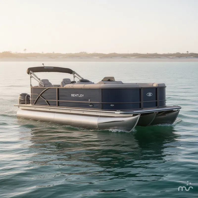 Slide: The Image of Bentley Pontoons LE Cruise 200 2026 - 2