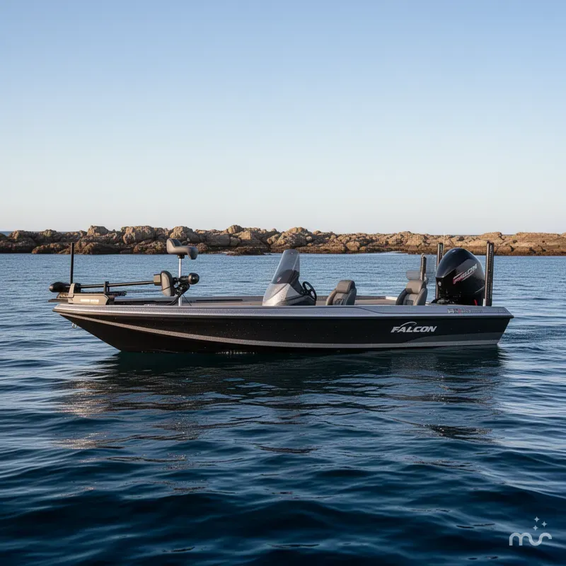 Slide: The Image of Falcon Boats F215 2026 - 2
