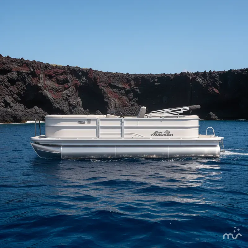 Slide: The Image of Sun Tracker Party Barge 22 XP3 2026 - 2