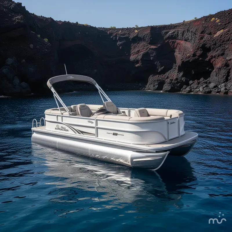 Slide: The Image of Sun Tracker Party Barge 22 XP3 2026 - 4