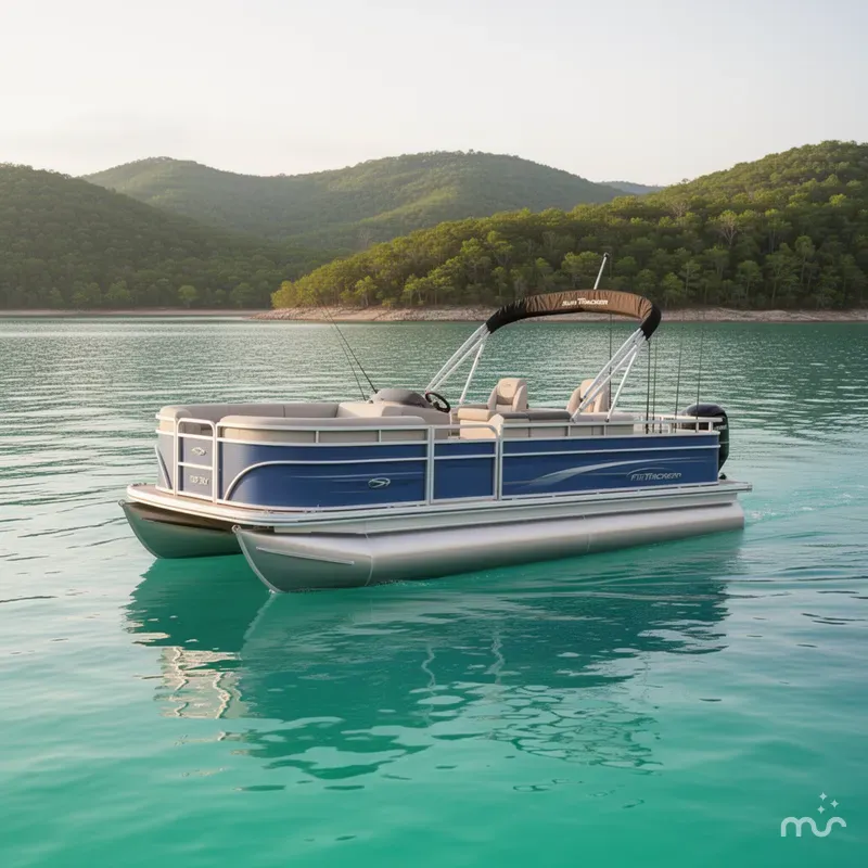 The Image of Sun Tracker Fishin' Barge 20 DLX 2026 - 0