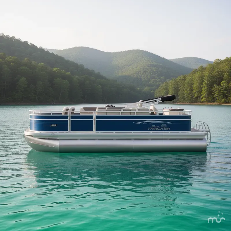 Slide: The Image of Sun Tracker Fishin' Barge 20 DLX 2026 - 2
