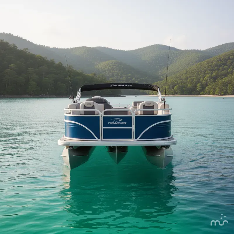 Slide: The Image of Sun Tracker Fishin' Barge 20 DLX 2026 - 3