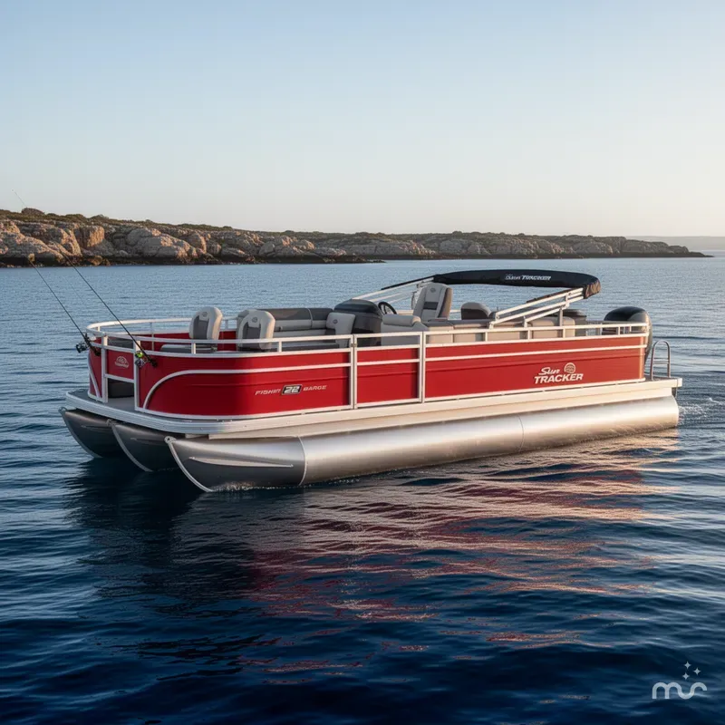The Image of Sun Tracker Fishin' Barge 22 DLX 2026 - 0