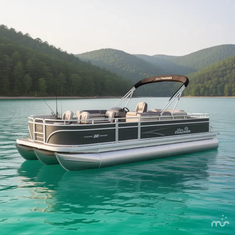 The Image of Sun Tracker Fishin' Barge 22 DLX 2026 - 0