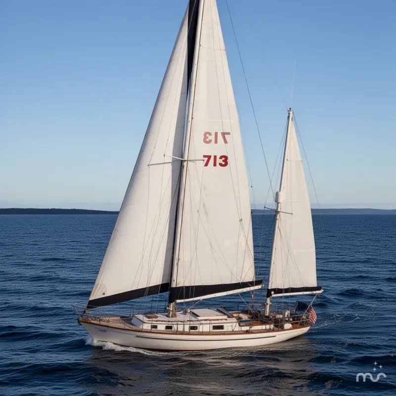 The Image of Cheoy Lee 41 Offshore Ketch 1977 - 0