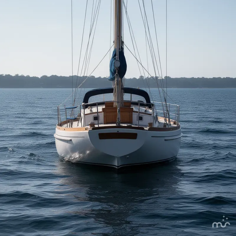 Slide: The Image of Cheoy Lee 41 Offshore Ketch 1977 - 2