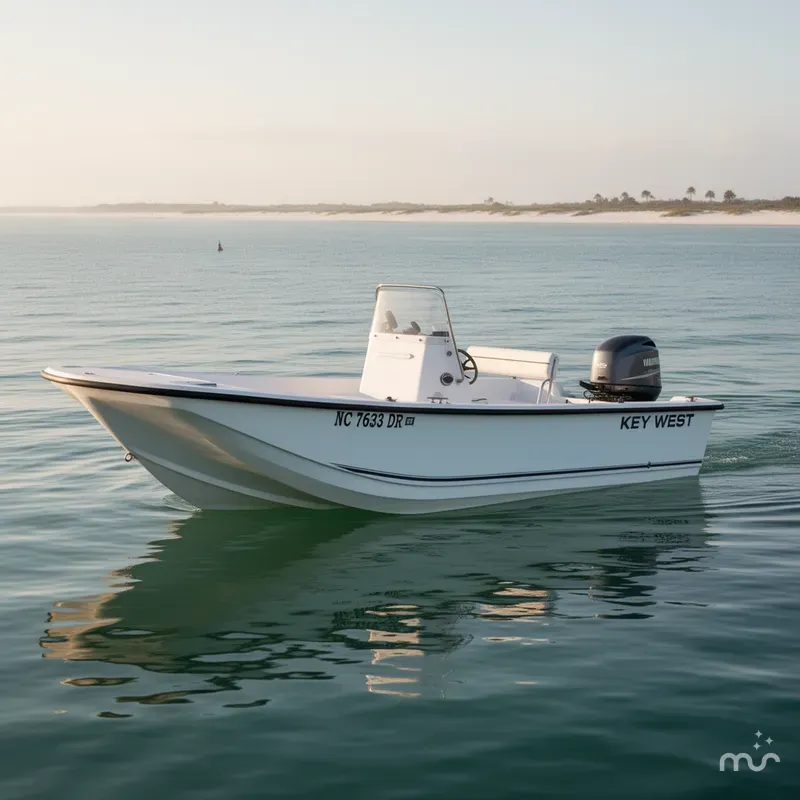 Slide: The Image of Key West 197 Skiff 2010 - 4