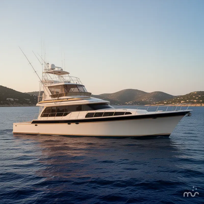 Slide: The Image of Mikelson 64 Long Range Luxury Sportfish 1999 - 2