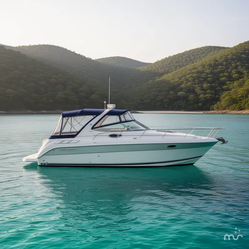 Slide: The Image of Rinker Fiesta Vee 310 2000 - 2