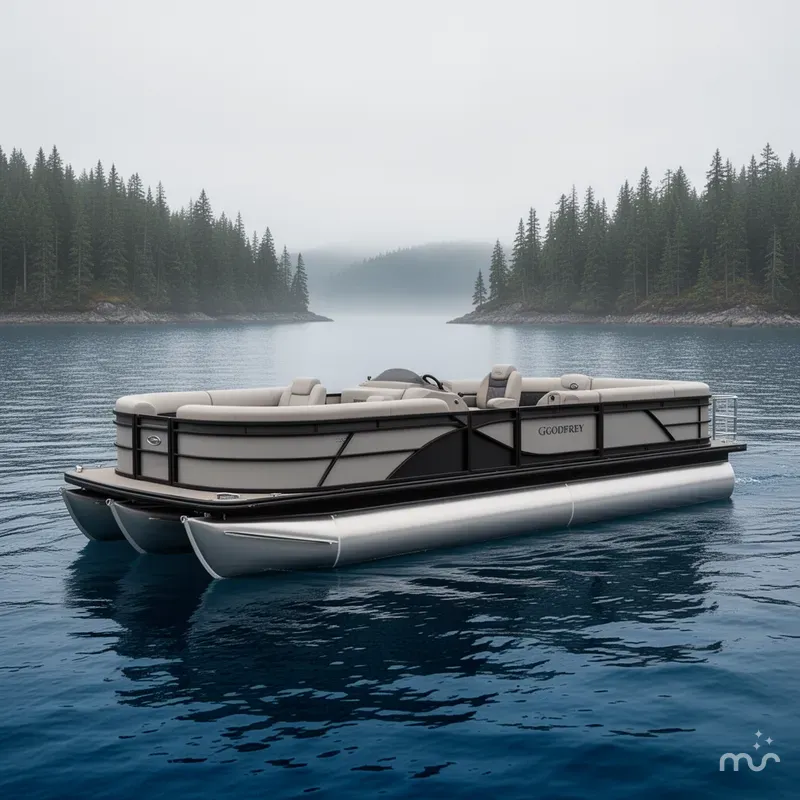 The Image of Godfrey Sweetwater 22' Single Flip Lounge Tritoon - 2286 SFLC 2027 - 0