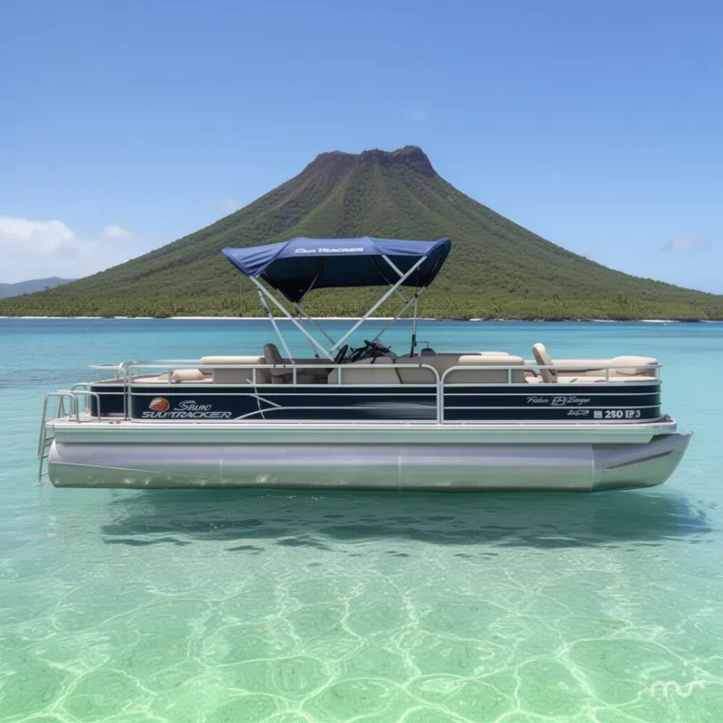 Slide: The Image of Sun Tracker Fishin' Barge 24 XP3 2016 - 2