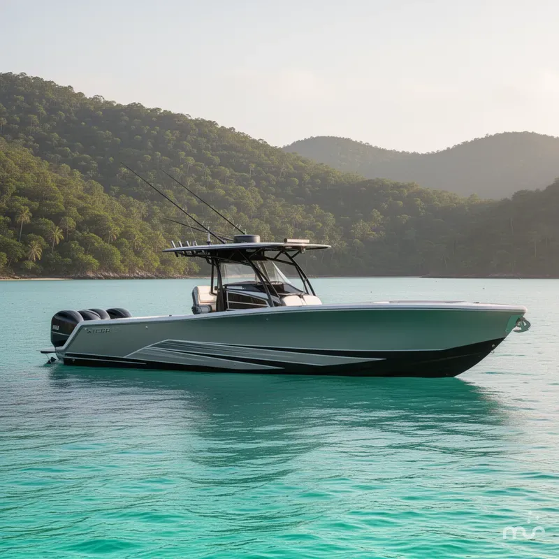 Slide: The Image of Nor-Tech 390 Sport Center Console 2022 - 2