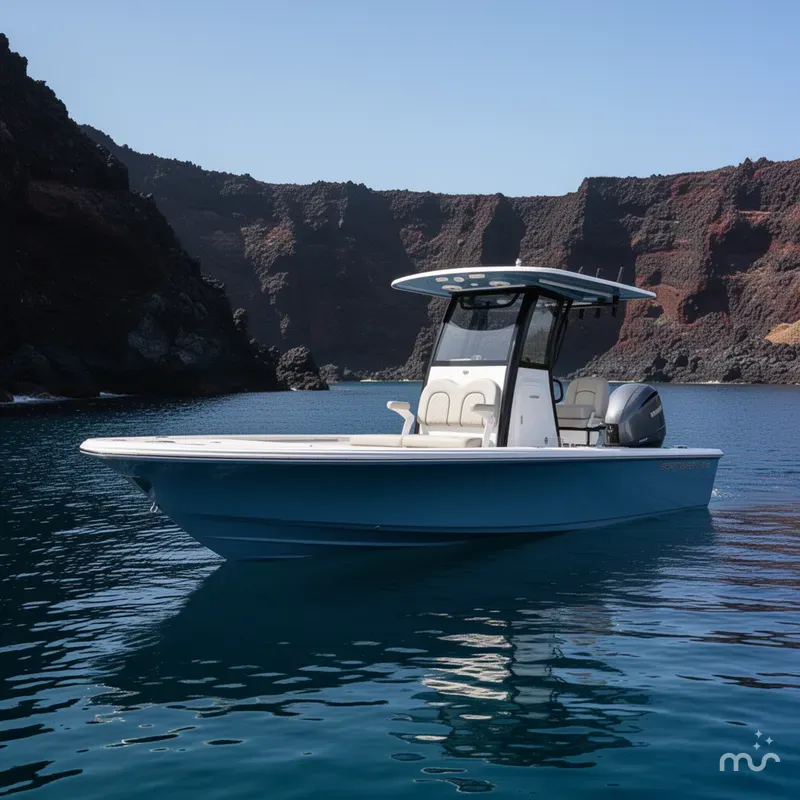 Slide: The Image of Sportsman Masters 247OE Bay Boat 2022 - 2