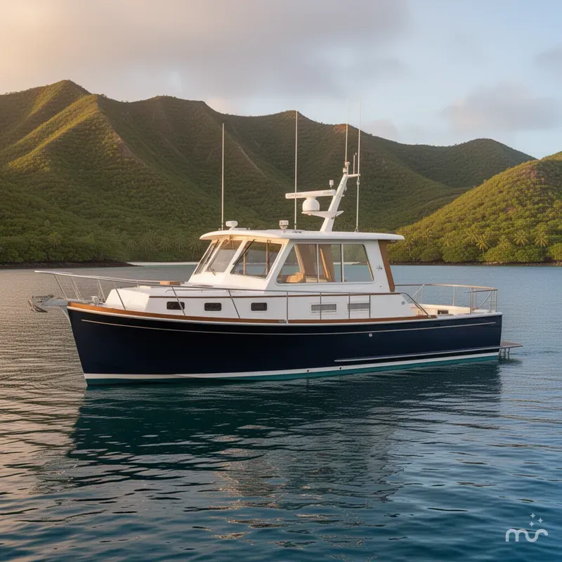 Slide: The Image of Grand Banks 43 Eastbay HX 2003 - 2