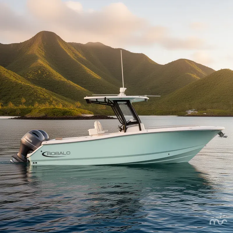 Slide: The Image of Robalo R250 Center Console 2023 - 2