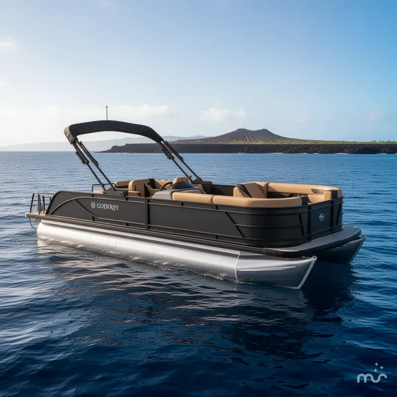 The Image of Godfrey Sweetwater 22' Single Flip Lounge Tritoon - 2286 SFLC 2027 - 0