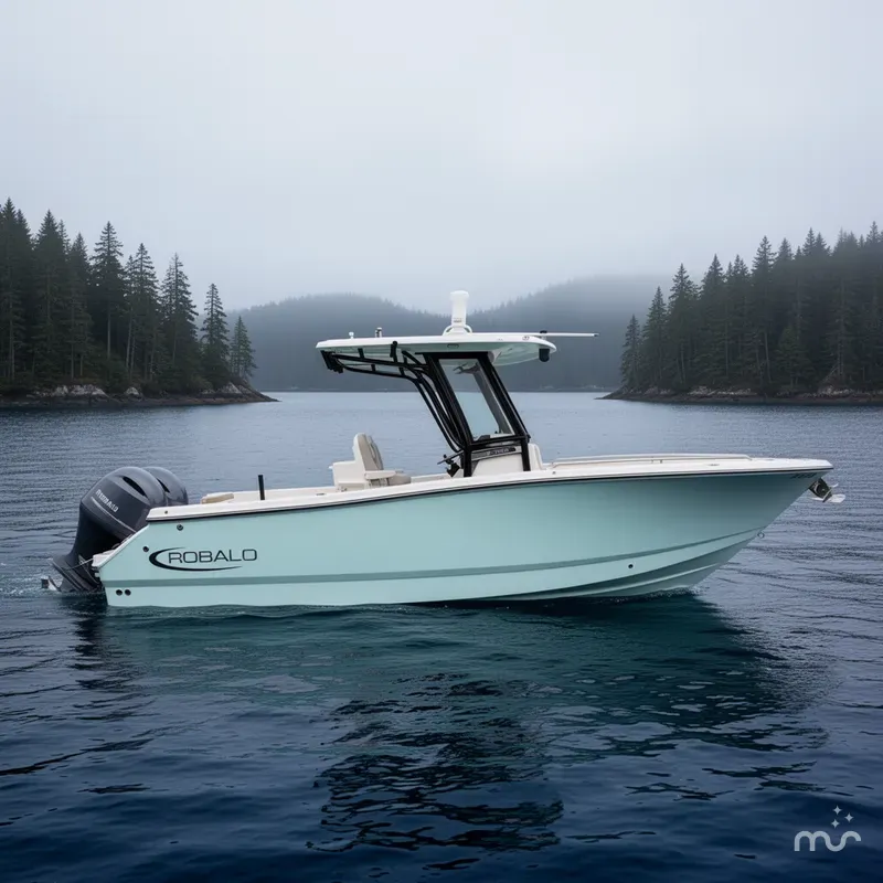 Slide: The Image of Robalo R250 Center Console 2023 - 2