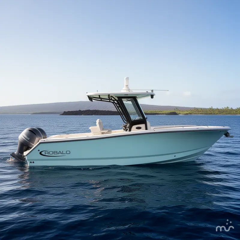 Slide: The Image of Robalo R250 Center Console 2023 - 2