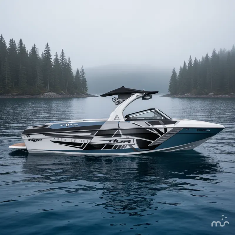 Slide: The Image of Tigé ASR Apex Series Wakeboat 2015 - 2