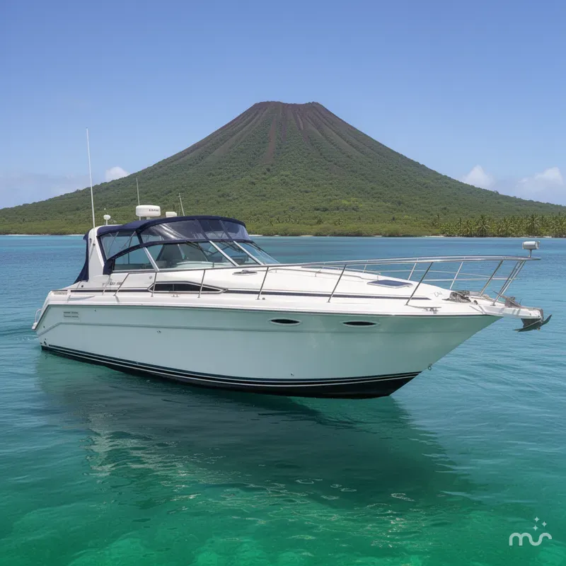 Slide: The Image of Sea Ray Sundancer 370 1992 - 2