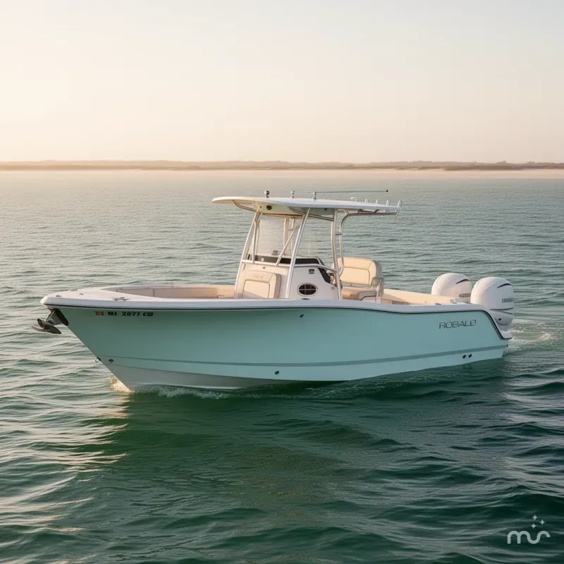 Slide: The Image of Robalo R250 Center Console 2023 - 2
